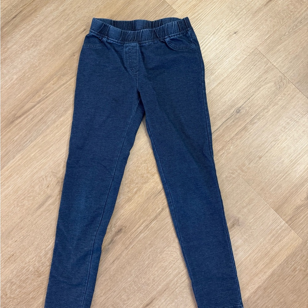 Hanna Andersson Blue Leggings Slim Fit